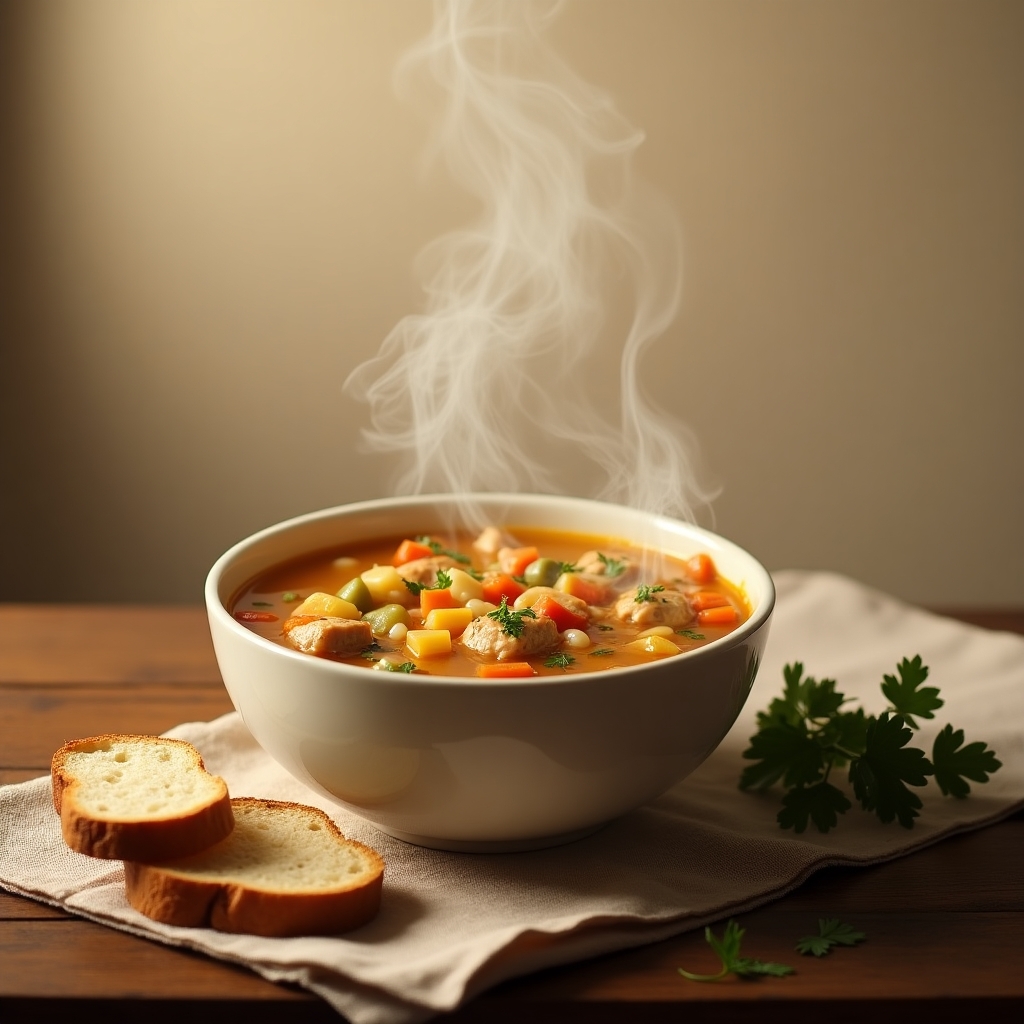 Best Homemade Creamy Chicken Soup recipe
