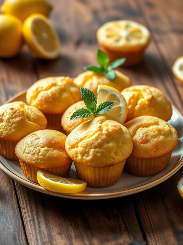 Lemon Muffins Zesty & Delicious Low FODMAP : A Gut-Friendly Treat!