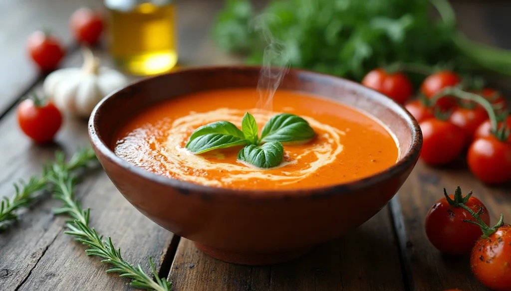 Homemade Creamy tomato Soup