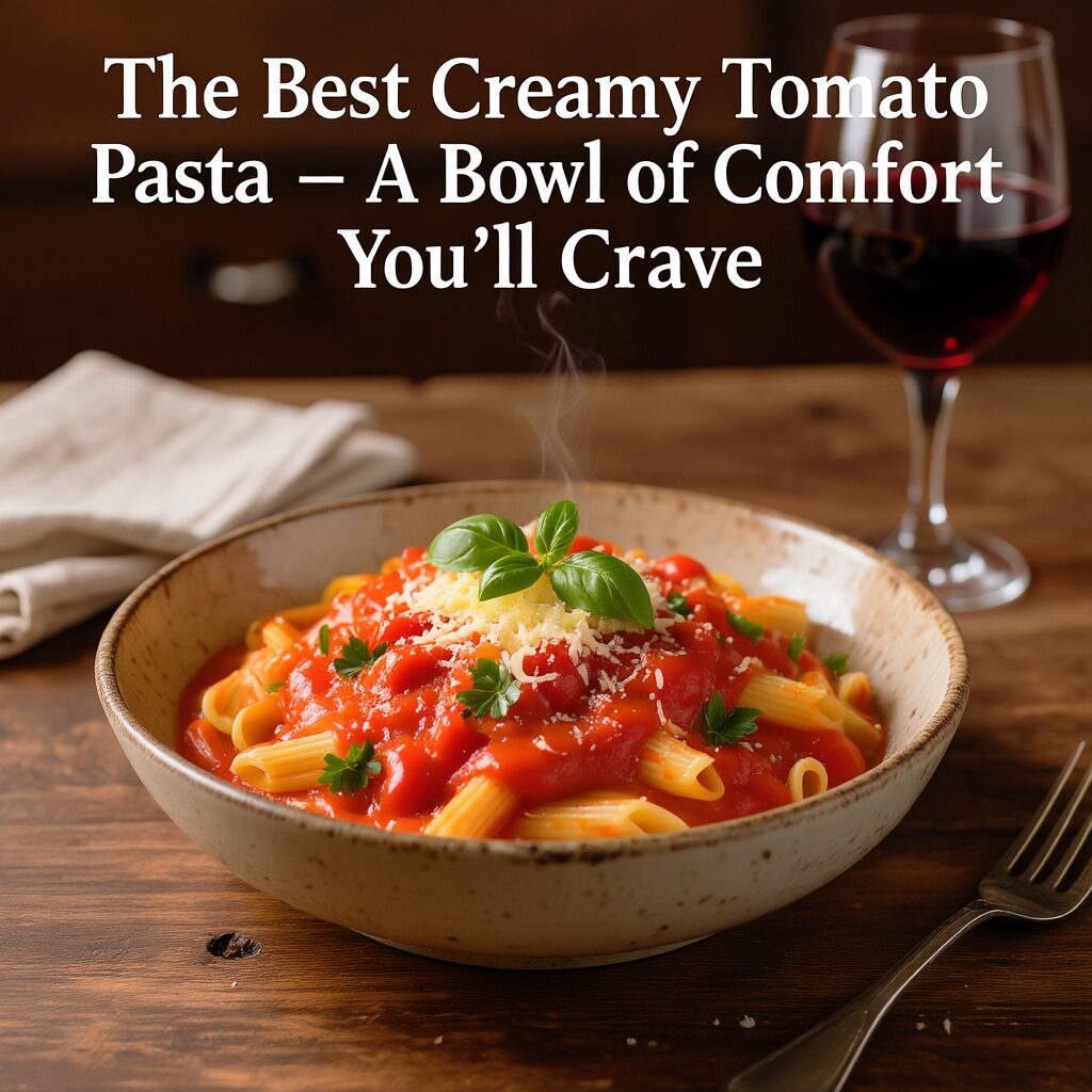 The Best Creamy Tomato Pasta – A Bowl of Comfort Youll Crave