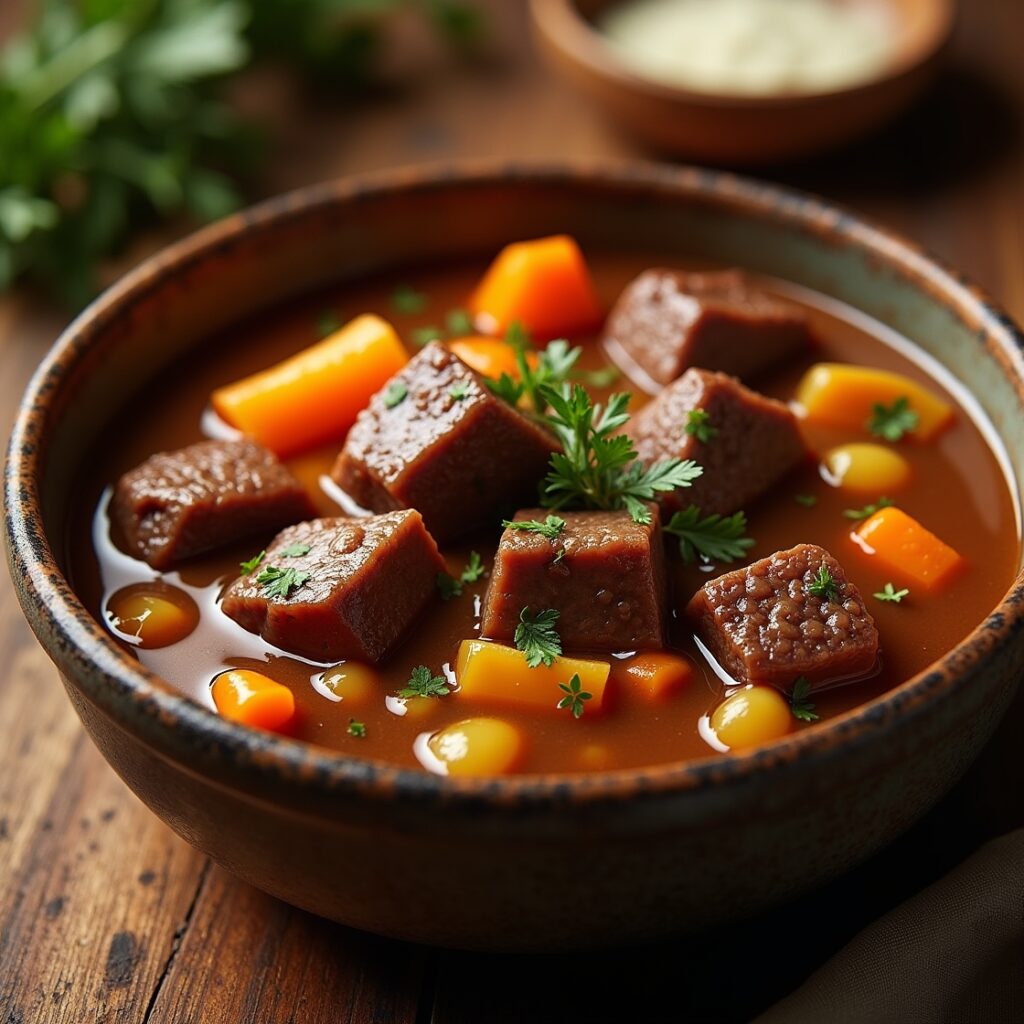 beef chek of a bowl