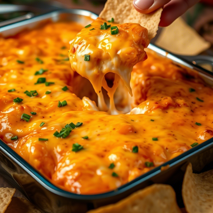 Cheesy Buffalo Chicken Dip Recipe | Spicy, Creamy & Crowd-Pleasing Appetizer